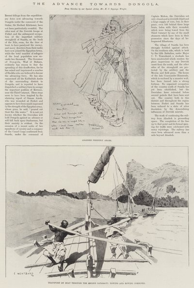 ドンゴラへの前進 作： Henry Charles Seppings Wright